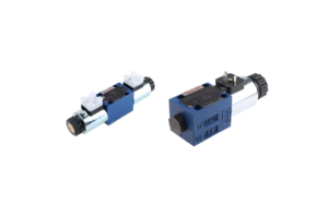 Directional spool valves, direct operated, with solenoid actuation Models WE Directional Control Valves