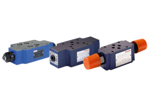 Double throttle check valves in sandwich plate design Model Z2FS Flow Control Valves